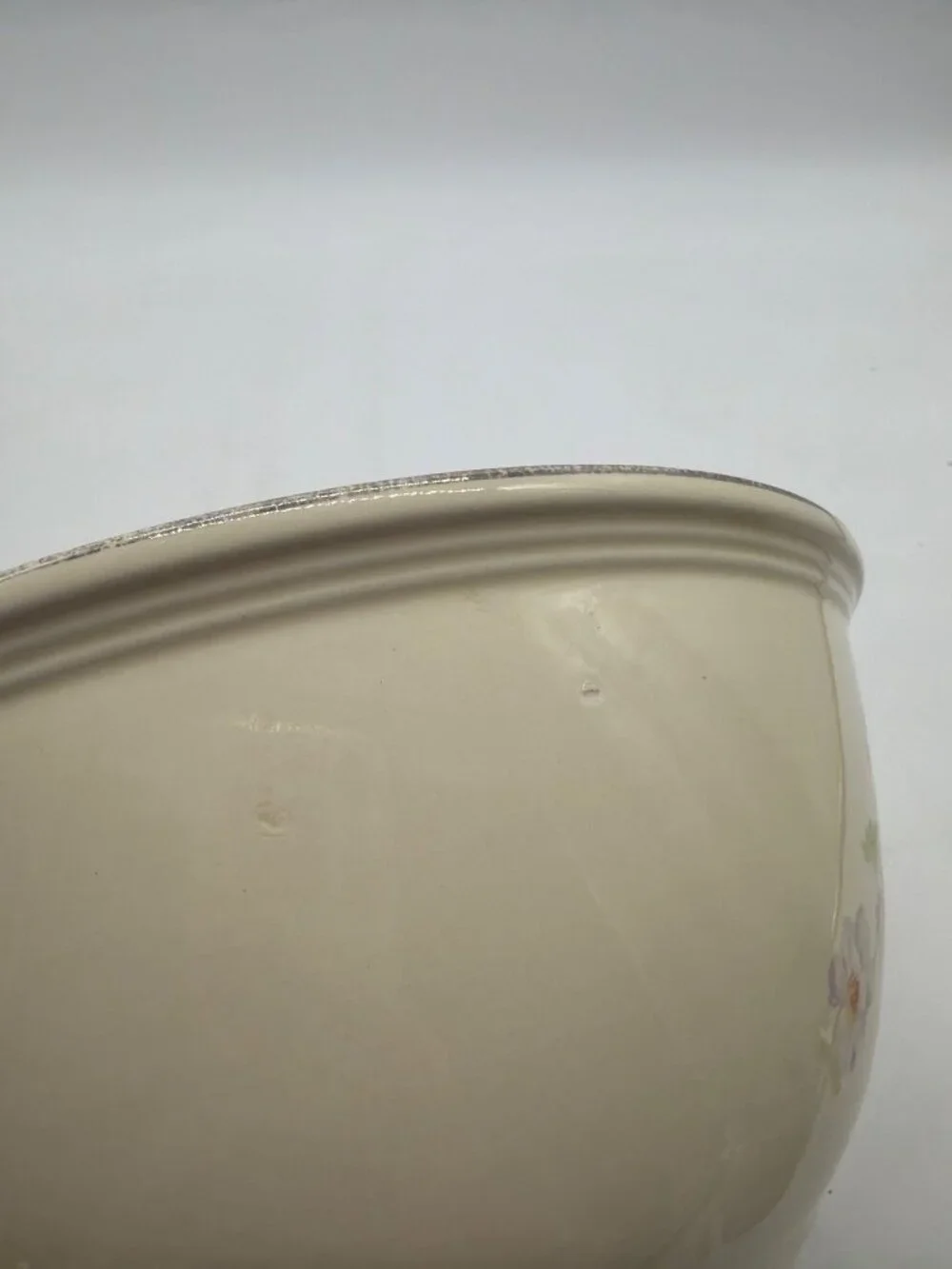 Vintage Kitchen Kraft Ovenserve Floral Mixing Bowl 8.5